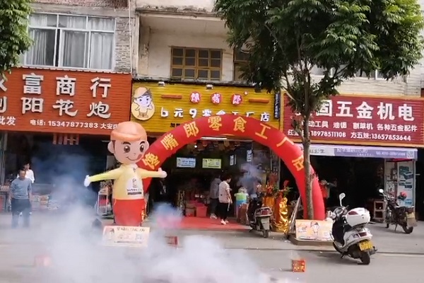 饞嘴郎廣西平南大安鎮(zhèn)六塊九零食加盟店